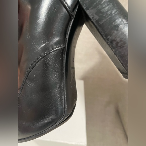 KURT GEIGER LONDON Laced and zippered ankle boots in black, size 39. - Picture 14 of 15